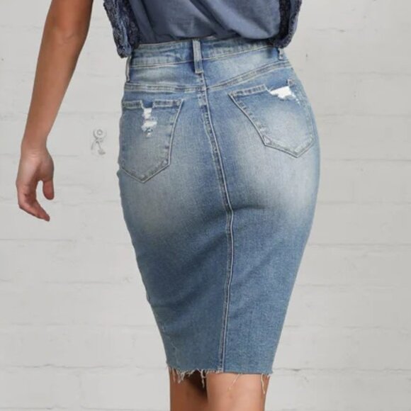 INSANE GENE Bonnie Midi Skirt, Size Small - Picture 2 of 7